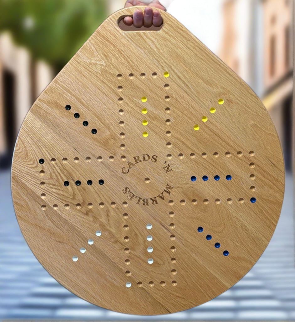 24" 4&6 Player Cards 'N Marbles - Handle