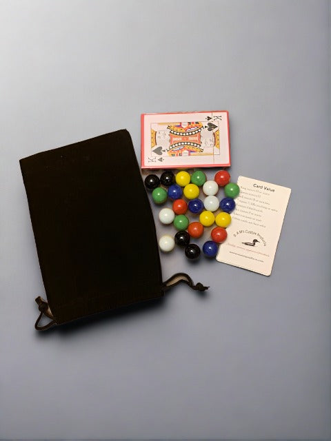 7/8" Marbles 6 Player Accessory Pack